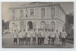Cambodge - KOMPONG CHAM - Fêtes De Jeanne D'Arc En 1925 - La Résidence - Le Résident Et Les Gouverneurs De Provinces - C - Cambodge