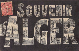 Souvenir D'Alger - Carte Pêle-Mêle - Ed. Coll. Idéale P.S.  - Algiers
