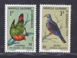 NOUVELLE CALEDONIE N°  330 & 331 ** MNH Neufs Sans Charnière, TB (D2315) Oiseaux - 1966 - Ongebruikt