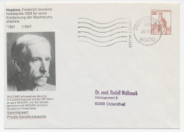 Postal Stationery Germany 1983 Frederick Gowland Hopkins - Physiology Or Medicine - Nobelpreisträger