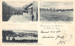 Chile - INUNDACION DE VALDIVIA En Julio De 1899 - Ed. Kunstmann. - Chili