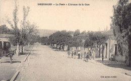 INKERMANN Oued Rhiou - La Poste - L'avenue De La Gare - Ed. Achille Amram  - Other & Unclassified