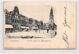 GRONINGEN - Groote Markt En Martinitoren - Uitg. Veenhoff & Co.  - Groningen