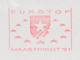 Meter Cut Netherlands 1991 Eurotop Maastricht 1991 - Instituciones Europeas