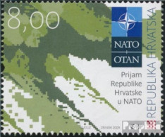 Kroatien 900 (kompl.Ausg.) Postfrisch 2009 Kroatien In Die NATO - Croatie