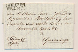 Spijk - GORCUM FRANCO - S Gravenhage1816 - ...-1852 Voorlopers