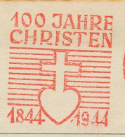 Meter Card Switzerland 1953 Holy Heart - Otros & Sin Clasificación