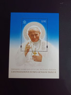 VATICANO PAPA 2014 Mi BL 43 MNH - Blocs & Hojas