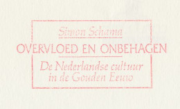 Meter Cover Netherlands 1989 Simon Schama - Writer - The Embarrassment Of Riches - Amsterdam  - Altri & Non Classificati