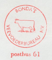 Meter Cover Netherlands 1972 Cow - Leiden - Boerderij