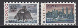 Europa Cept 1992 Norway 2v ** Mnh (59615A) ROCK BOTTOM - 1992