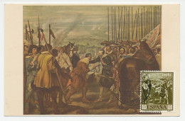 Maximum Card Spain 1958 The Surrender Of Breda - The Lances - Velazquez - Altri & Non Classificati