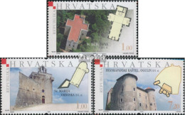 Kroatien 786-788 (kompl.Ausg.) Postfrisch 2006 Türme Und Festungen - Kroatien