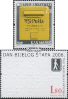 Kroatien 784,789 (kompl.Ausg.) Postfrisch 2006 Tag Der Briefmarke, Weißer Stock - Kroatien