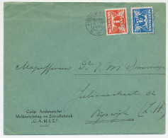 Firma Envelop ( Met Inhoud ) Arnhem 1939 - Zuivelfabriek - Zonder Classificatie