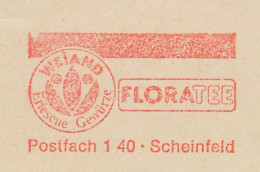 Meter Cover Germany 1981 Tea - Flora Tee - Autres & Non Classés