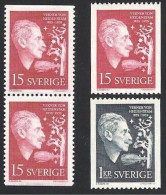 Schweden, 1959, Michel-Nr. 449-450 C + D/D, **postfrisch - Neufs