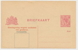 Spoorwegbriefkaart G. NS103-I C - Sterk Versneden - Bovenrand - Interi Postali