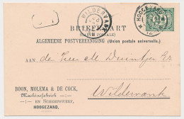 Firma Briefkaart Hoogezand 1907 - Machinefabriek - Scheepswerf - Zonder Classificatie