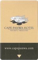 TAILANDIA   KEY HOTEL      Cape Panwa Hotel Phuket ( VARIANT) - Hotel Keycards