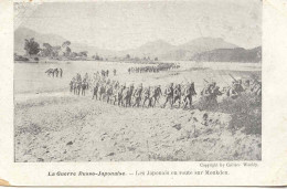 CPA - GUERRE RUSSO-JAPONAISE - JAPONAIS EN ROUTE SUR MOUKDEN - Guerres - Autres