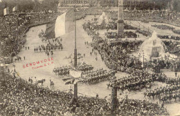 CPA - FETES VICTOIR 1919 - ARRIVEE DES MARECHAUX PLACE DE LA CONCORDE - Regimientos