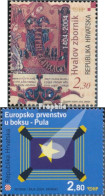 Kroatien 672,673 (kompl.Ausg.) Postfrisch 2004 Hvals Messbuch, Boxen - Kroatien