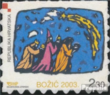 Kroatien 665 (kompl.Ausg.) Postfrisch 2003 Weihnachten - Kroatië