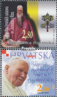 Kroatien 647,656 (kompl.Ausg.) Postfrisch 2003 Hieronimus, Papst - Kroatië