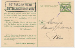 Spoorwegbriefkaart G. NS222 W - Locaal Te Rotterdam  - Interi Postali