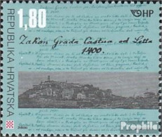 Kroatien 550 (kompl.Ausg.) Postfrisch 2000 Kastaver Statut - Croatie