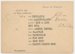 Briefkaart G. 7 Particulier Bedrukt Locaal Te Rotterdam 1877 - Entiers Postaux