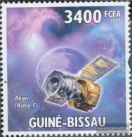 Guinea-Bissau 4497 (complete. Issue) Unmounted Mint / Never Hinged 2009 JAXA Japanese Raumfahrtagentur - Guinea-Bissau