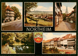 73937521 Northeim_Niedersachsen St Spiritus Panorama Hagenstrasse Mit Kirche Sch - Northeim