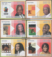 Guinea-Bissau 4183-4188 (complete. Issue) Unmounted Mint / Never Hinged 2009 African Writers - Guinée-Bissau