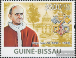 Guinea-Bissau 4177 (complete. Issue) Unmounted Mint / Never Hinged 2009 Vatican - Guinea-Bissau