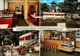 73937495 Northeim_Niedersachsen Cafe Restaurant Wieterturm Gaststube Terrasse Ba - Northeim