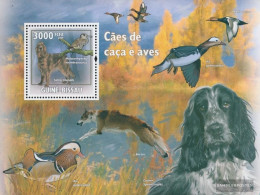 Guinea-Bissau Miniature Sheet 732 (complete. Issue) Unmounted Mint / Never Hinged 2009 Hoands And Birds - Guinea-Bissau