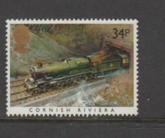 Great Britain 1985 Famous Train "Cornish Riviera" MNH ** - Eisenbahnen
