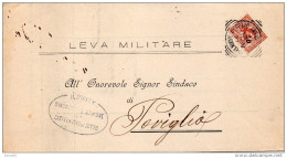 1907   LETTERA CON ANNULLO CASTELNUOVO  DI SOTTO REGGIO EMILIA - Storia Postale