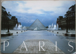 FRANCE PARIS LOUVRE MUSEUM PYRAMIDE POSTCARD ANSICHTSKARTE CARTE POSTALE CARTOLINA PHOTO CARD POSTKARTE CP - Arc De Triomphe