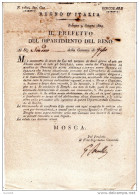 1809 BOLOGNA  - Circolare - Gesetze & Erlasse