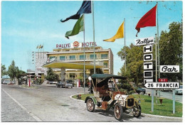CPSM - Rallye Hotel - FIGUERAS - Voiturette Le Zèbre 1908 - Autres & Non Classés