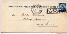 1950 LETTERA  INTESTATA ASSOCIAZIONE ARCHIVISTICA CON ANNULLO FIRENZE + TARGHETTA PANETTONE MOTTA - 1946-60: Storia Postale