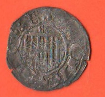 Espana UN Dinero Burgos Castilla Castiglia Spain Spagna Espagne Silver Coin - Münzen Der Provinzen