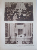 1924  PALESTINE  Basilique De GETHSEMANI  Custodie LE PAPE EN PALESTINE ISRAEL - Non Classés