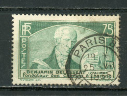 FRANCE - CAISSES D'EPARGNE - N° Yvert 303 Obli. Ronde De “ALLEVARD” De 1935 - Used Stamps