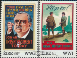 Irland 2101-2102 (kompl.Ausg.) Postfrisch 2014 Militärische Werbeplakate - Unused Stamps
