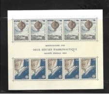 MONACO COLLECTION.  1983 DEUX SIECLES D'AERONAUTIQUE MINIATURE SHEET. UNMOUNTED MINT. - Ungebraucht