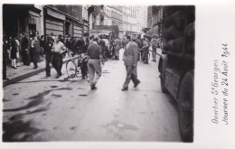 PARIS LIBERATION LES BARRICADES DU QUARTIER SAINT GEORGES JOURNEE DU 25 AOUT 1944  - Arrondissement: 09